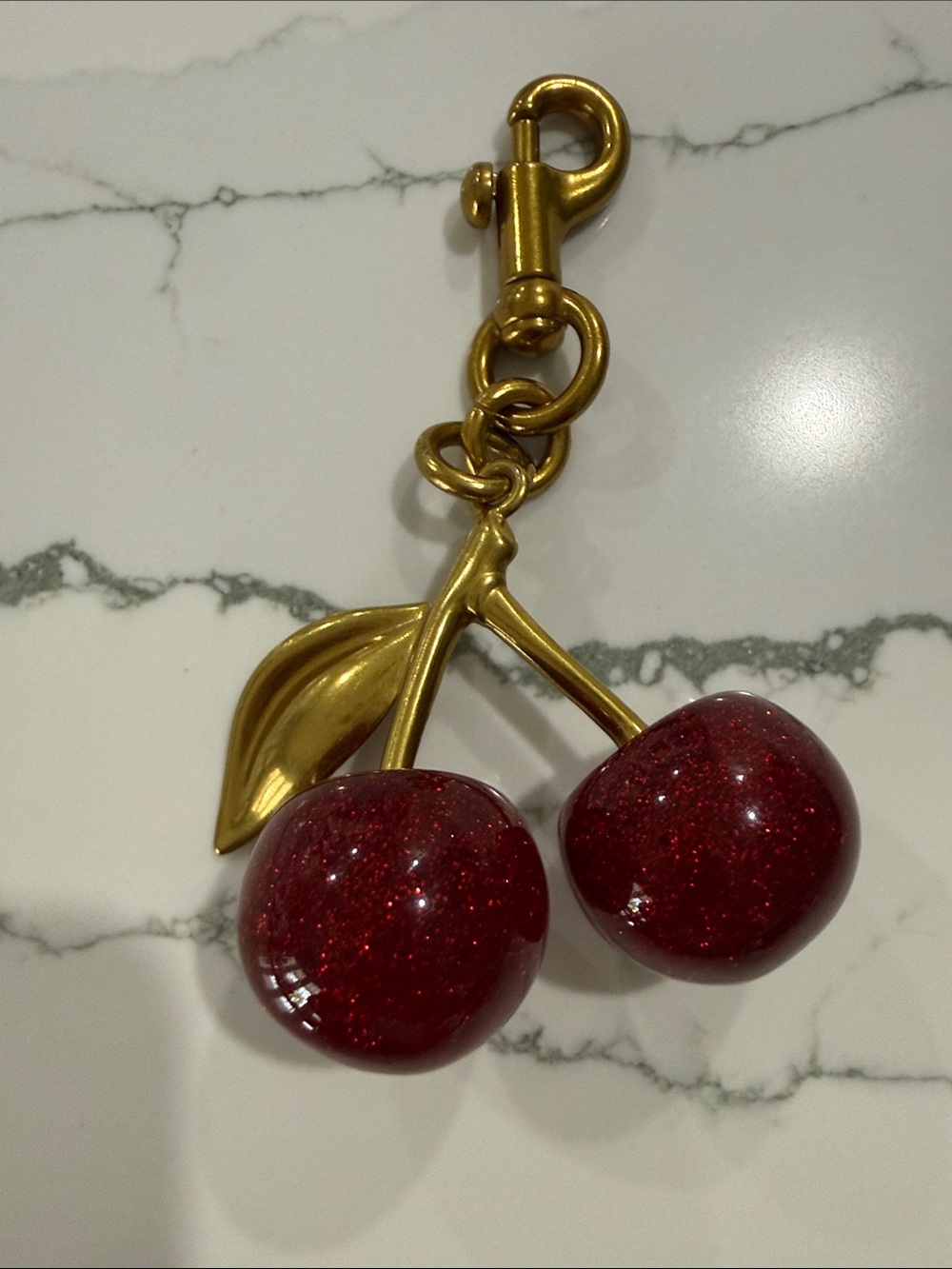 Cherry Bag Charm